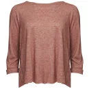 Levi's Made & Crafted Women's Long Sleeved Fluxus T-Shirt - Rosewood
