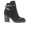 Purified Women's Petra 2 Leather Heeled Ankle Boots - Black - Image 1