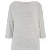 Custommade Women's Jersey 3/4 Sleeve Top - Egret White - Image 1