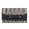 French Connection Women's Maya Clutch Bag - Jaquard/Black/Astro Green - Image 1
