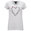 Marc by Marc Jacobs Women's I Heart MJ T-Shirt - White - Image 1