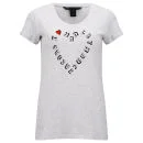 Marc by Marc Jacobs Women's I Heart MJ T-Shirt - White Image 1