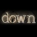 Seletti Neon Font "Down" Lamp Image 1