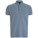 Marc by Marc Jacobs Men's Short Sleeved Logo Polo Shirt - Pond Blue