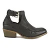 Hudson London Women's Ceres Cut Out Leather Heeled Ankle Boots - Black - Image 1