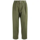 Marc by Marc Jacobs Women's Seamed Drape Trousers - Moore Green Image 1