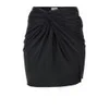 Helmut Lang Women's Cupro Drape Skirt - Black - Image 1