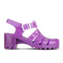 JuJu Women's Babe Heeled Jelly Sandals - Fluro Purple