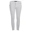J Brand Women's TALI Crop Zip Mid Rise Skinny Jeans - White - Image 1