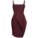 Vivienne Westwood Red Label Women's Technical Faille Cocktail Dress - Red Image 1