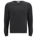 Versace Collection Men's Embroidered Sweatshirt - Black