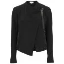 Helmut Lang Women's Sonar Wool Cropped Jacket - Black Image 1