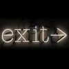 Seletti Neon Font "Exit" Lamp - Image 1