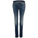 Denham Women's Cleaner Regular Mid Rise Skinny Jeans