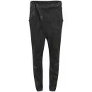 R13 Women's X-Over Trousers - Waxed Black