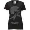 Zoe Karssen Women's Paris Skull T-Shirt - Black - Image 1