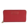 Marc by Marc Jacobs Too Hot To Handle Slim Zip Around Leather Purse - Cambridge Red - Image 1
