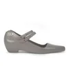 Karl Lagerfeld for Melissa Women's Melissima 11 Pointed Toe Flat Shoes - Stone - Image 1