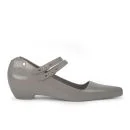 Karl Lagerfeld for Melissa Women's Melissima 11 Pointed Toe Flat Shoes - Stone