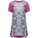 Finders Keepers Women's You Belong To Me T-Shirt Dress - Rose Print Monochrome/Fuchsia 