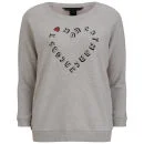 Marc by Marc Jacobs Women's I Heart MJ Sweatshirt - Slate Grey Image 1