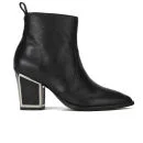 Kat Maconie Women's Hyacinth Block Heeled Leather Ankle Boots - Black Image 1