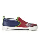 Marc by Marc Jacobs Women's BMX Leather Slip-on Trainers - Red Multi