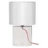 Glass Table Lamp with Shade - Image 1