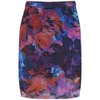 Finders Keepers Women's Starting Over Print Midi Skirt - Rose Print Dark - Image 1