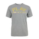 Comme des Garcons PLAY Men's P1-T142 T-Shirt - Grey Image 1