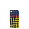 House of Holland Women's iPhone 4 Case - Yellow Houndstooth - Image 1