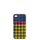 House of Holland Women's iPhone 4 Case - Yellow Houndstooth