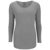 Lot 78 Women's Cashmere Sweat Top - Grey Marl - Image 1