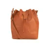 Sandqvist Women's Marianne Leather Bucket Bag - Cognac Brown - Image 1