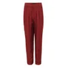 Marc by Marc Jacobs Women's M1122002 Clive Canvas Trousers - Deep Maroon - Image 1