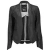 Denham Women's Linen Tailored Jacket - Black - Image 1