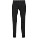 Paul Smith Jeans Men's Slim Fit Unwashed Black Stretch Denim Jeans - Black