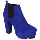 Senso Women's Rex Heeled Ankle Boots - Blue