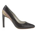 Paul Smith Shoes Women's Ayla Leather Court Shoes - Black Ante Kid Image 1