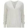 ba&sh Women's Alleluia Wrap Zips Shirt - White - Image 1