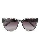 Vivienne Westwood Print Sunglasses - Black/Crystal