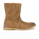 Hudson London Women's Hanwell Suede Slouch Boots - Tan Image 1