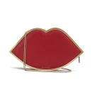 Lulu Guinness Women's New Larger Lips Clutch Bag - Red Image 1
