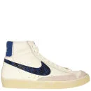 Nike Men's Blazer Mid 77 Premium Vintage Sail Game Royal Trainers - White Image 1