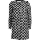 Charlotte Taylor Women's Peacoat Coat - Black Image 1
