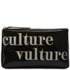 Lulu Guinness Culture Vulture T-Seam Cosmetic Purse - Black - Image 1