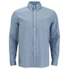 Lacoste Men's Oxford Long Sleeve Shirt - Blue - Image 1