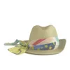 Paul Smith Accessories Women's Patchwork Tie Trilby Hat - Beige - Image 1