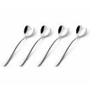 Alessi Set of Four Heart Coffee Spoons