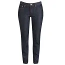 A.P.C. Women's Cropped Mid Rise Moulant Jeans - Indigo